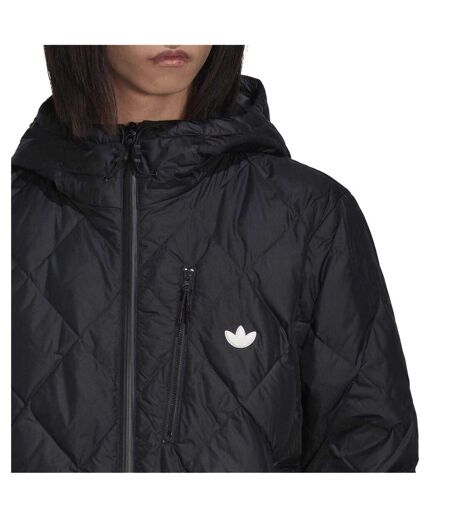 Unisex Adult Regular Hooded Jacket Black Adidas