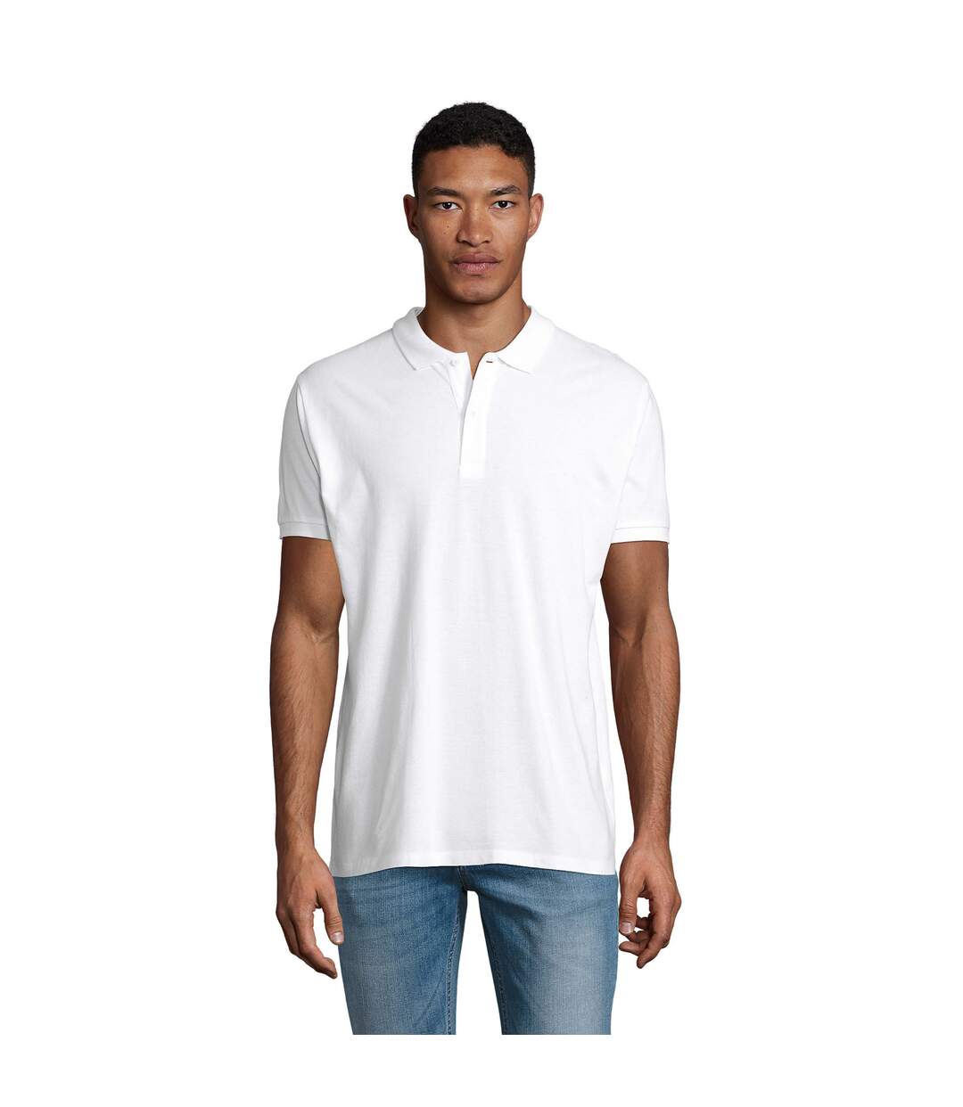 Polo Planet Homme Blanc SOLS-2