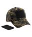 Casquette De Baseball Kaki Marron Noir Beechfield-1