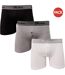 London boxers driver homme noir/gris/blanc Duke Duke