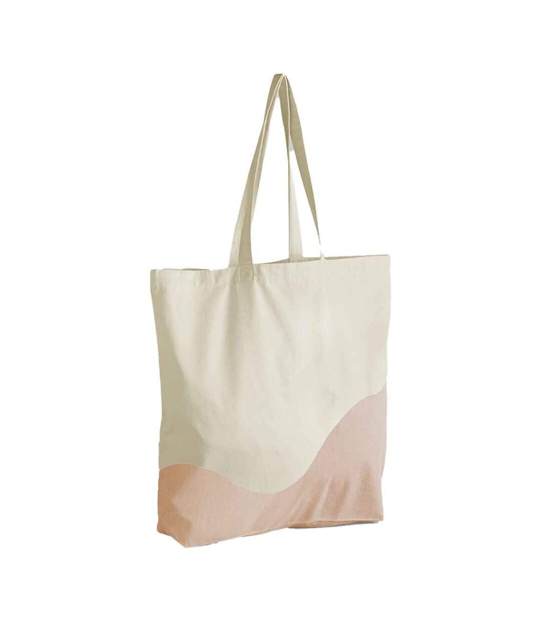 Tote Bag Adulte 44 Cm X 36 Cm X 10 Cm Beige Pâle Pêche Westford Mill-1