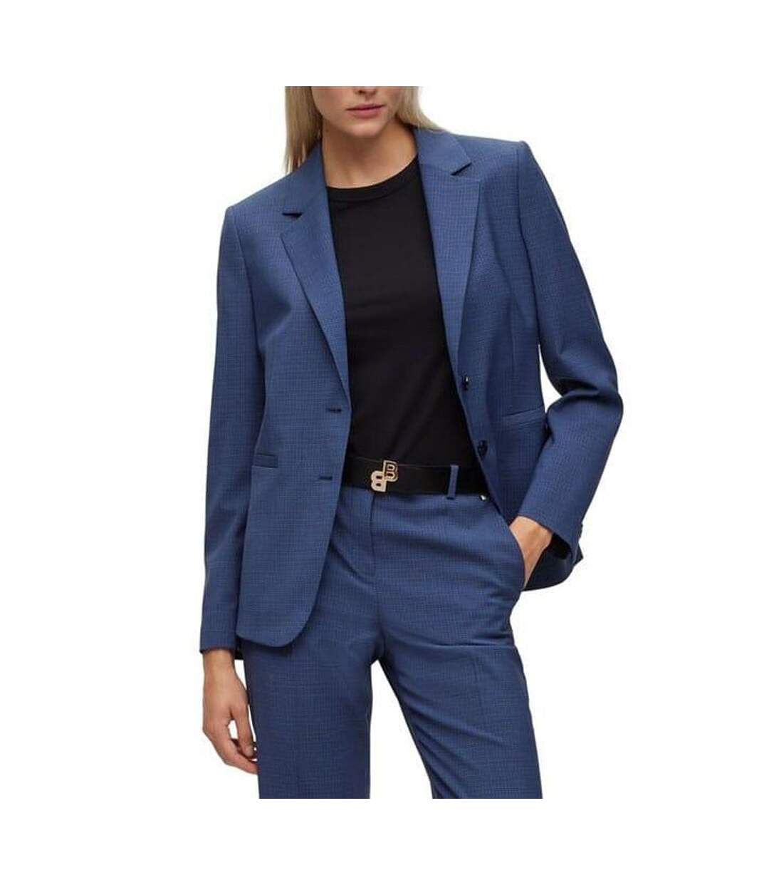 Blazer Jasewa Femme Bleu Boss-1