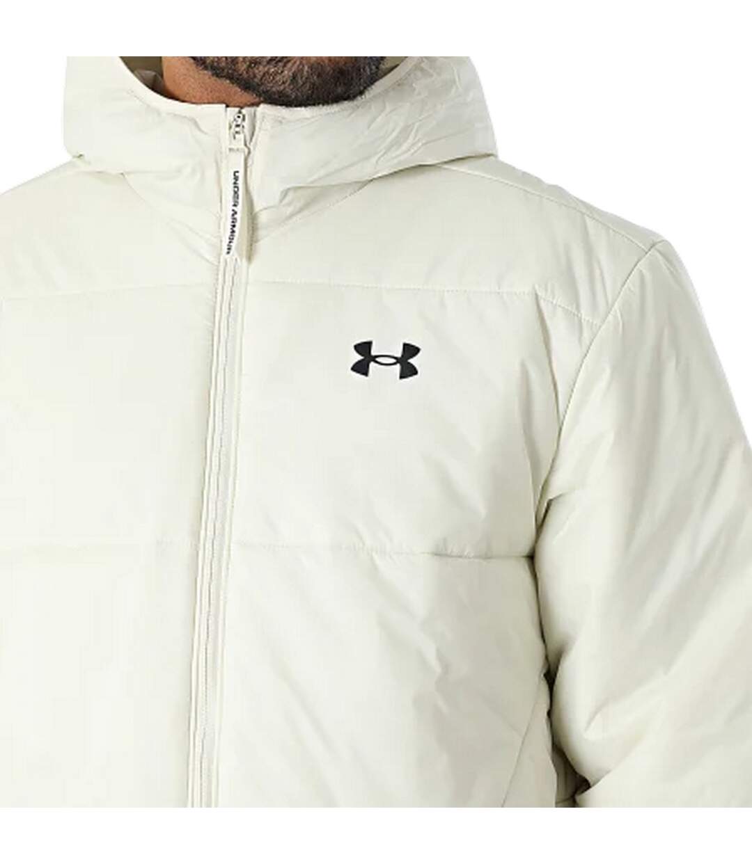 Mens Lightweight Puffer Jacket Brown Under Armour-4