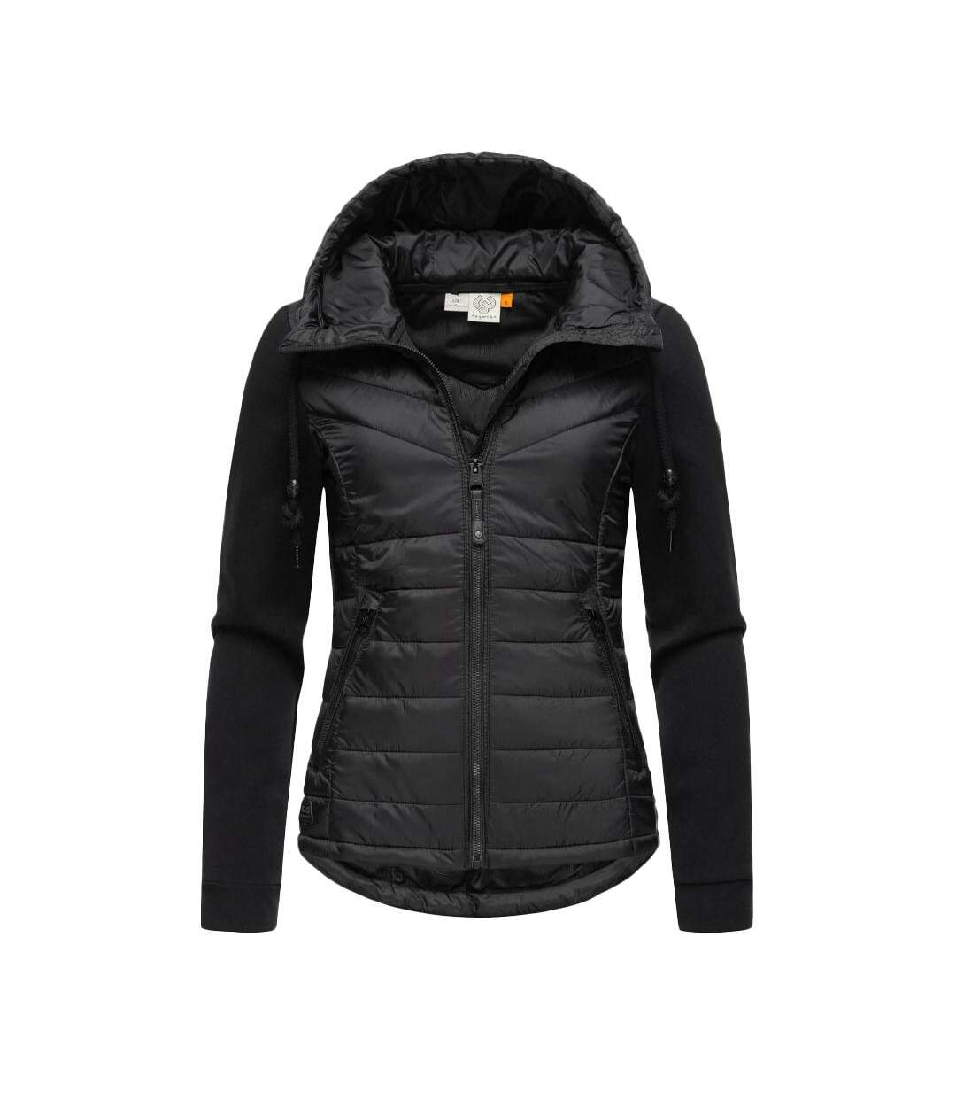 Blousons noir femme ragwear lucinda 60005-1010-blk - m-1