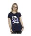 Disney T-shirt coton Happy The Little Mermaid Femme/Ladies (Bleu marine) - UTBI26427-2