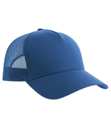Rapper 5 Panel Cotton Sustainable Trucker Cap Royal Blue Atlantis