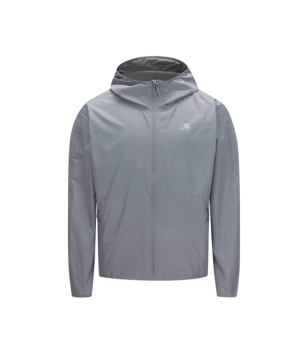 Mens Sierra Water Resistant Hooded Jacket Charcoal Karrimor-2