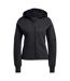 Veste à capuche mission victory femme noir chiné Adidas-1