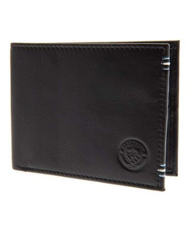 Manchester City FC Leather Stitched Wallet () (One Size) - UTTA5008