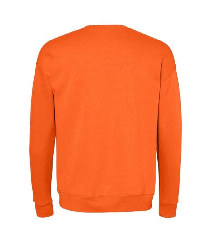 Sweatshirt unisexe orange Bella + Canvas