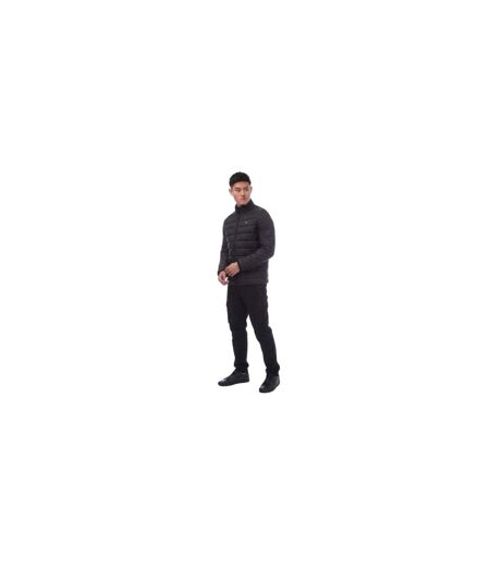 Mens Padded Jacket Black Farah
