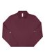 Mens My Long-sleeved Polo Shirt Burgundy B&C-2