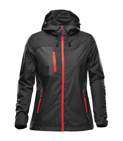 Stormtech Womens/Ladies Olympia Soft Shell Jacket (Black/Bright Red) - UTRW8090