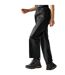 Womens/ladies Waterproof Straight Leg Over Trousers Black Regatta-2