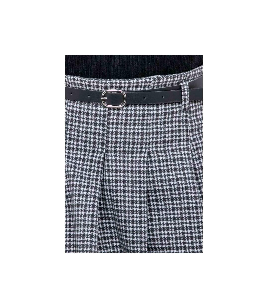 Jupe-short plissée à carreaux XOMELLE - Dona X Lisa-2