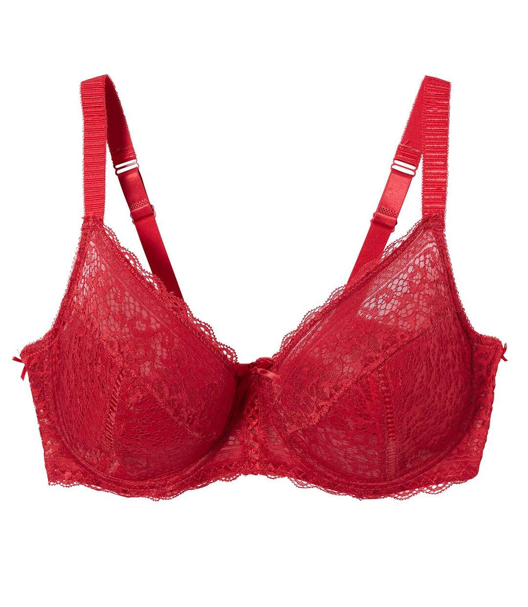 Soutien-gorge grand maintien rouge Elena