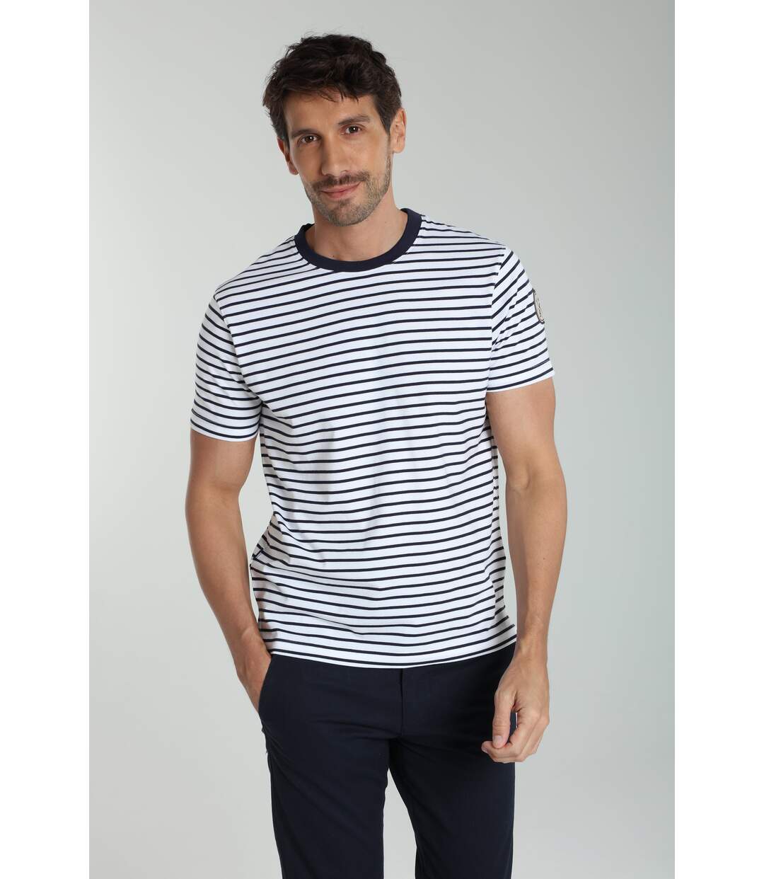 T-shirt manches courtes coton STRIPES-5