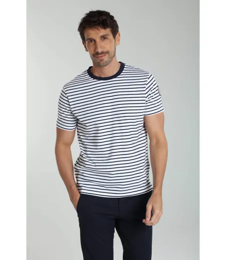 T-shirt manches courtes coton STRIPES
