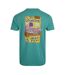 Mens shrimpsons back print t-shirt viridis Weird Fish-2