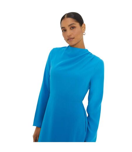 Robe mi-longue femme bleu Dorothy Perkins