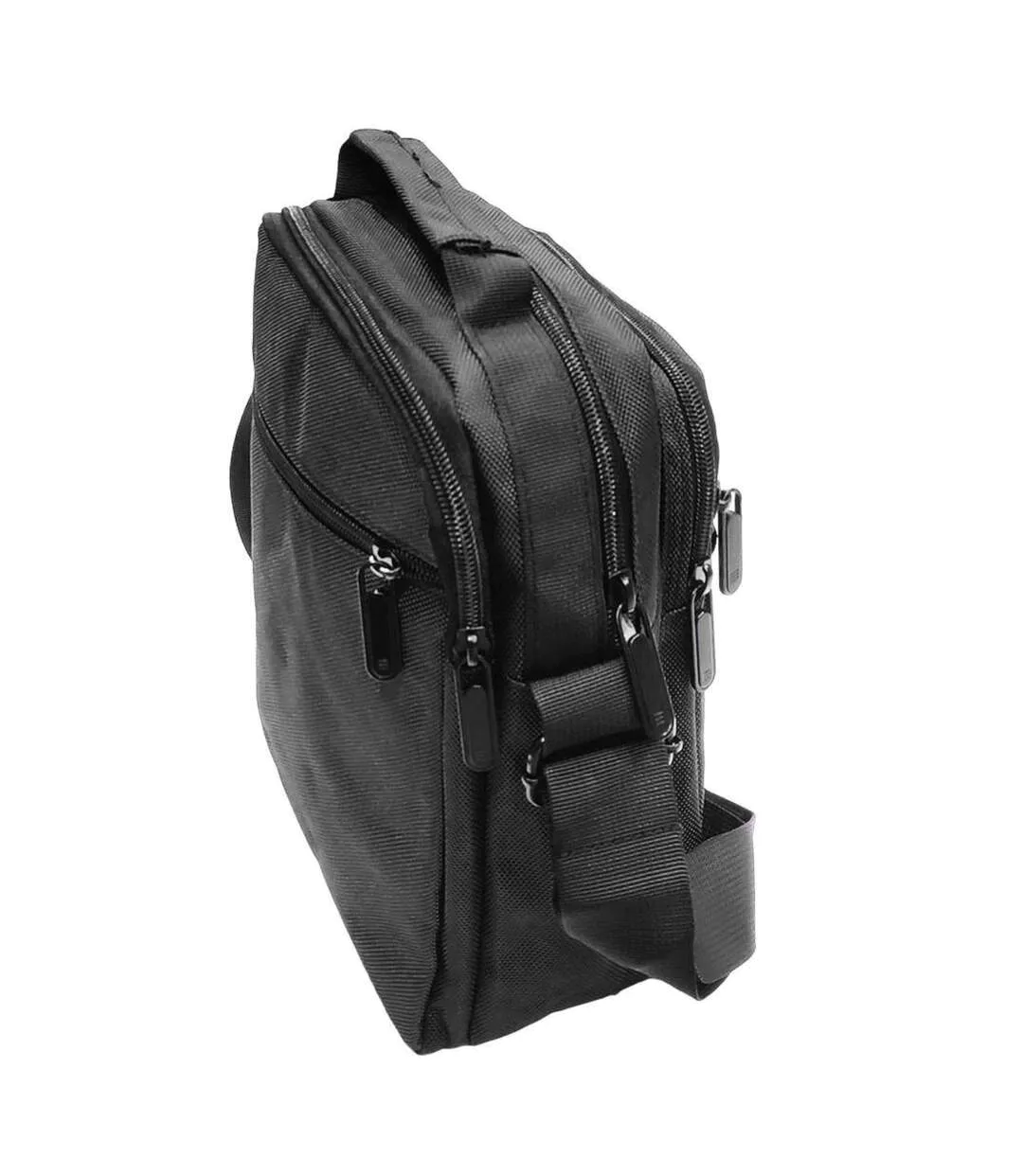 Sacoche bandoulière  Multi-Poches pour Homme - Synthétique Noir-2