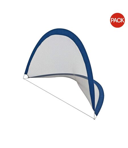Buts de foot pop-up 99,06 cm x 182,88 cm bleu / blanc Carta Sport