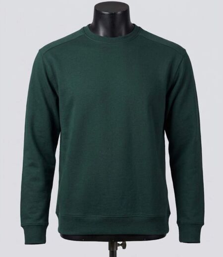 CHALLENGER E213 — Sweat col rond vert : l'alliance du confort et de la résistance