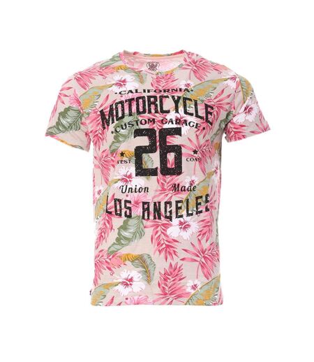 T-Shirt Rose/Vert Homme American People Tips - L