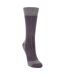 Mountain Warehouse Womens/Ladies Explorer Thermal Boot Socks (Purple/Gray) - UTMW500