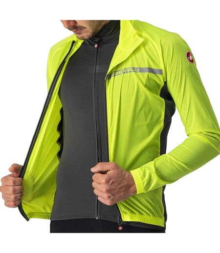 Veste De Cyclisme Squadra Homme Jaune Fluo Castelli