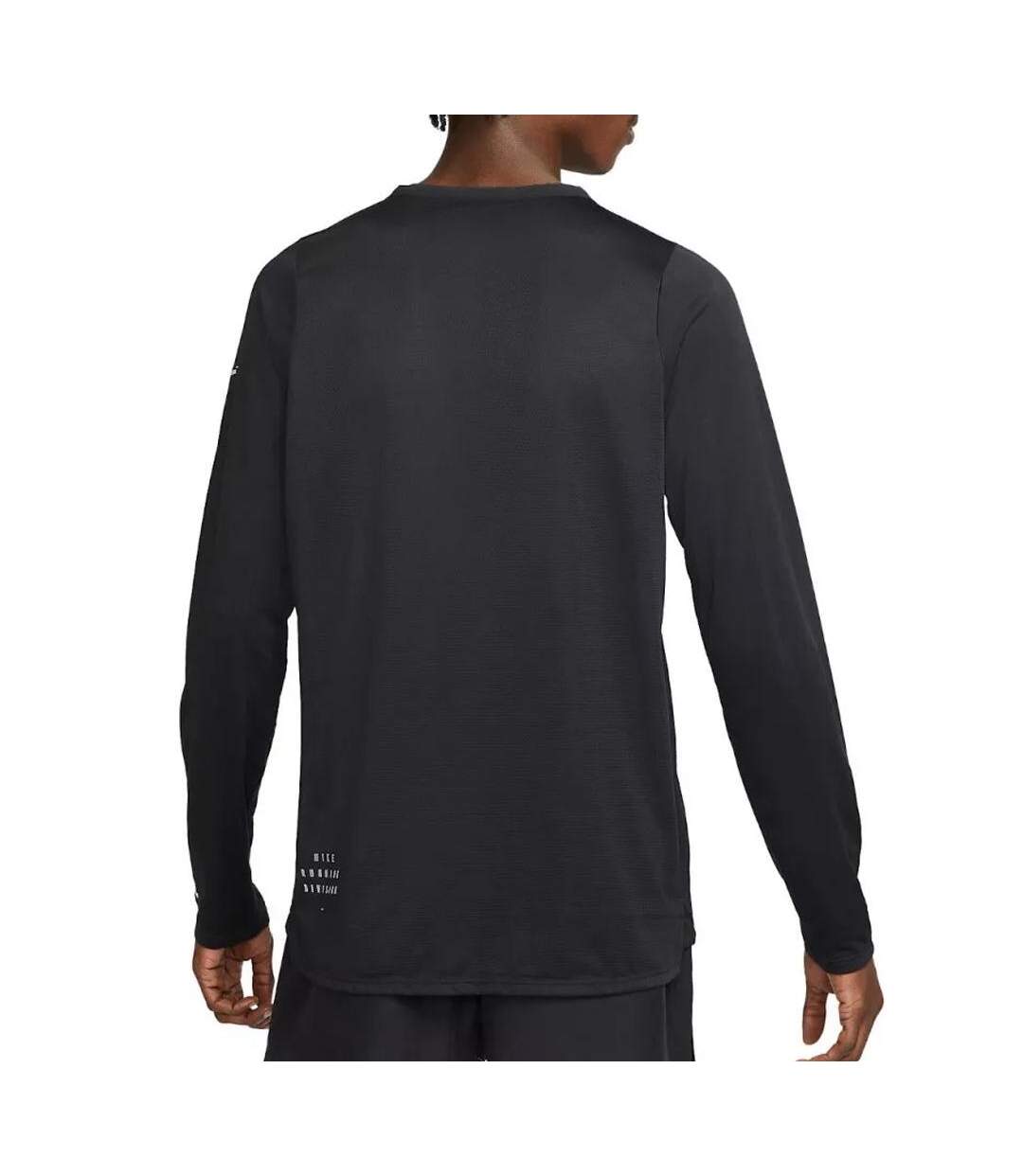 T-shirt Manches Longues Noir Homme Nike Rdvn - L-2