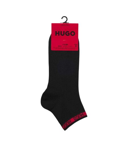 Lot De 2  Socquettes Homme Noir Hugo