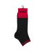 Lot De 2  Socquettes Homme Noir Hugo-2