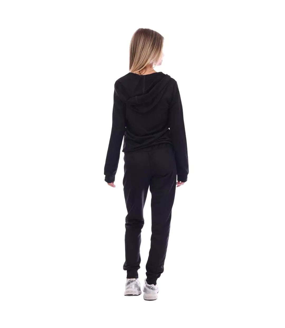 Ensemble De Survêtement Style Logo Essentials Femme Noir Blanc Adidas-2