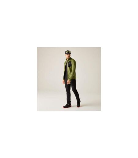 Veste De Sport Extensible À Col Montant Venture Homme Kaki Dare 2B