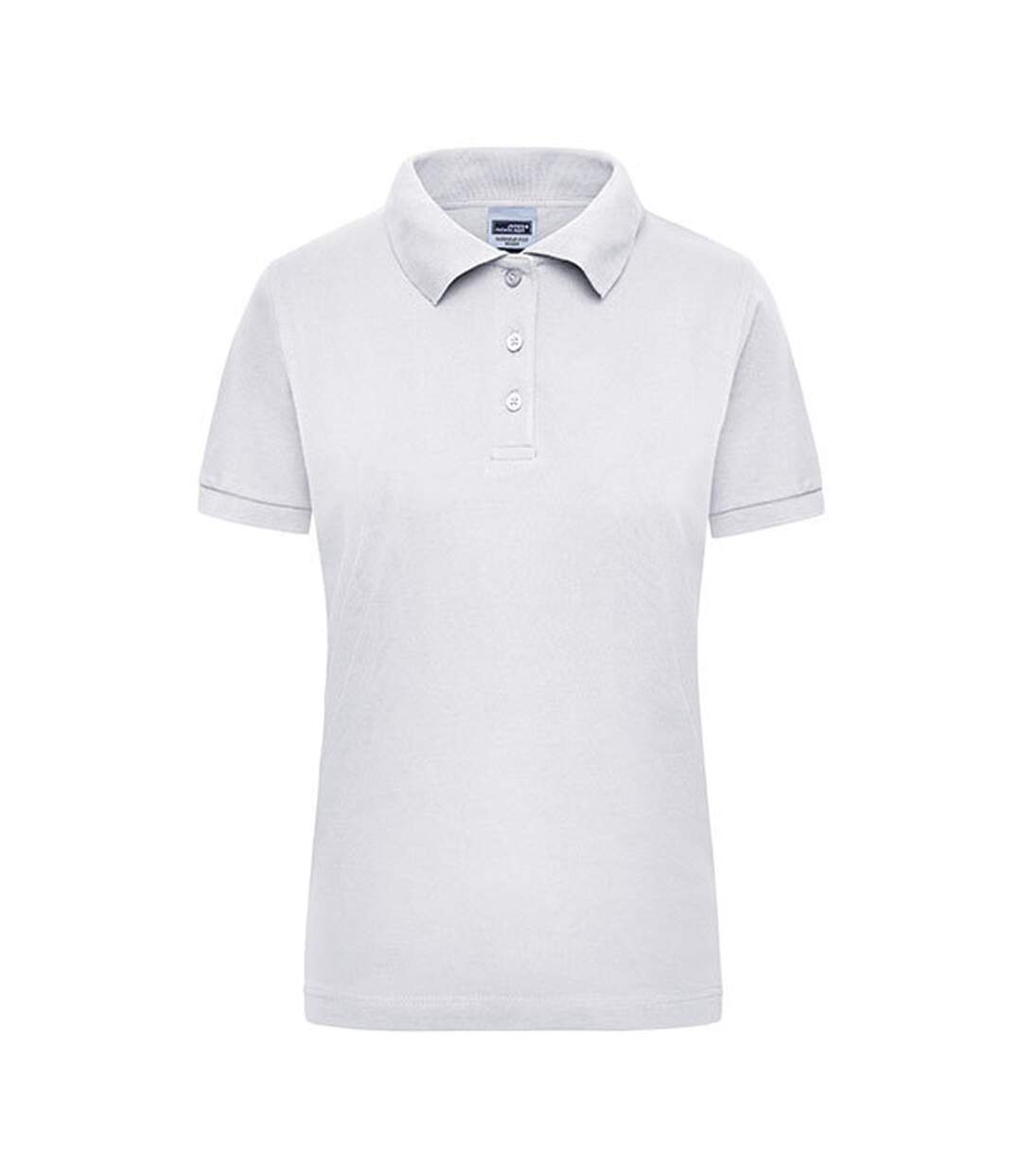Polo Travail Femme Blanc James And Nicholson-1