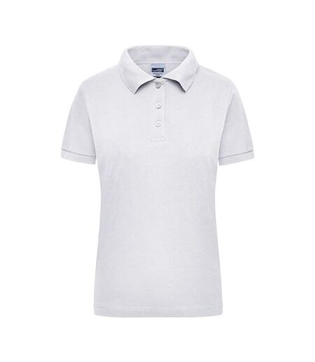 Polo Travail Femme Blanc James And Nicholson
