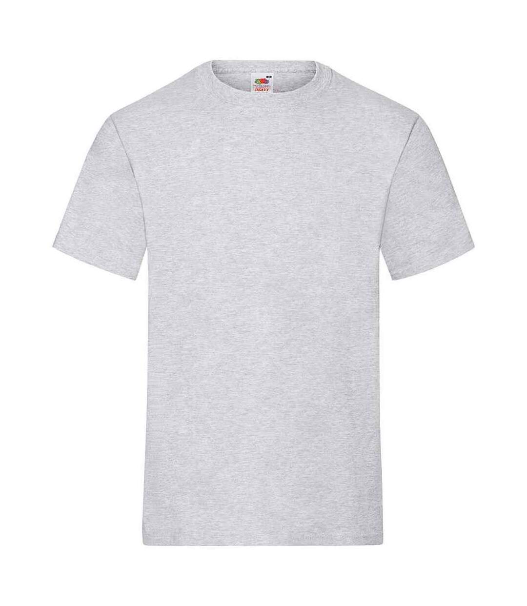 T-shirt adulte gris chiné Fruit of the Loom