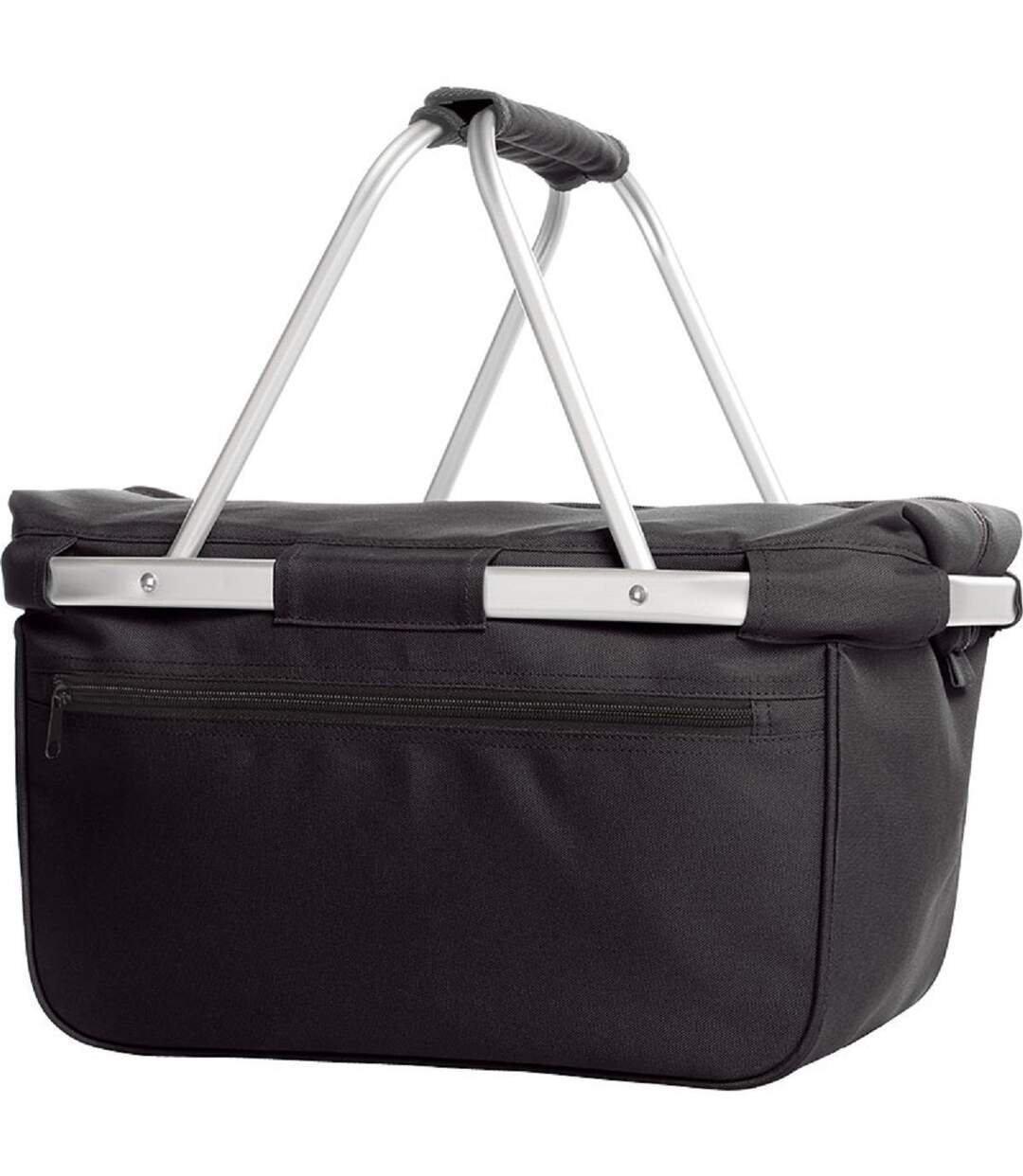 Panier pliable cabas courses - 1815015 - noir-2