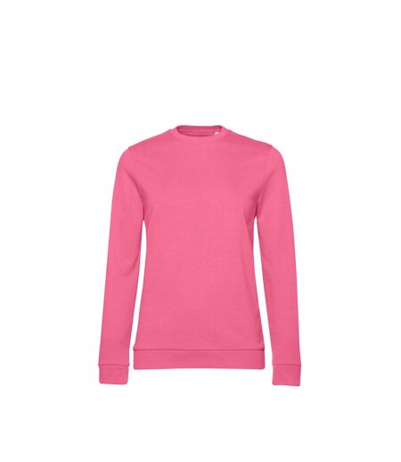 B&C Womens/Ladies Set-in Sweatshirt (Pink) - UTBC4720