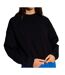 Sweat Noir Femme Adidas Batwing - 34