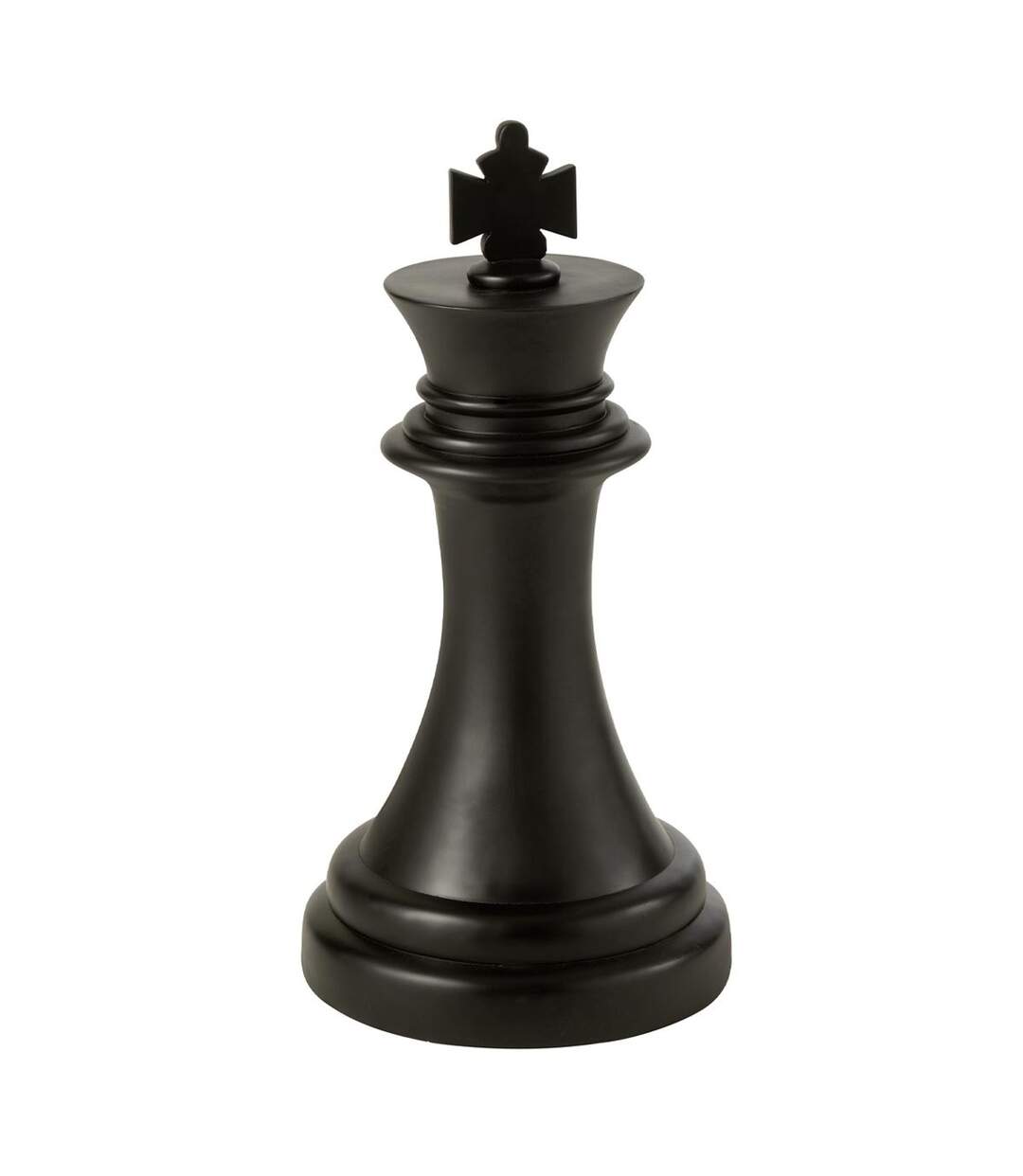 Pièce d'Échec Déco Roi 70cm Noir-1