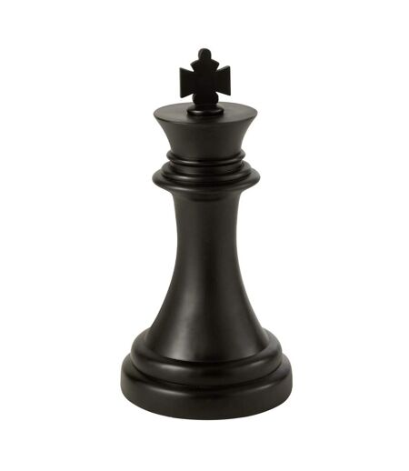 Pièce d'Échec Déco Roi 70cm Noir