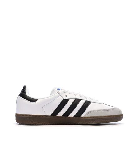 Samba baskets blanches/noires homme adidas