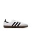 Samba baskets blanches/noires homme adidas-2