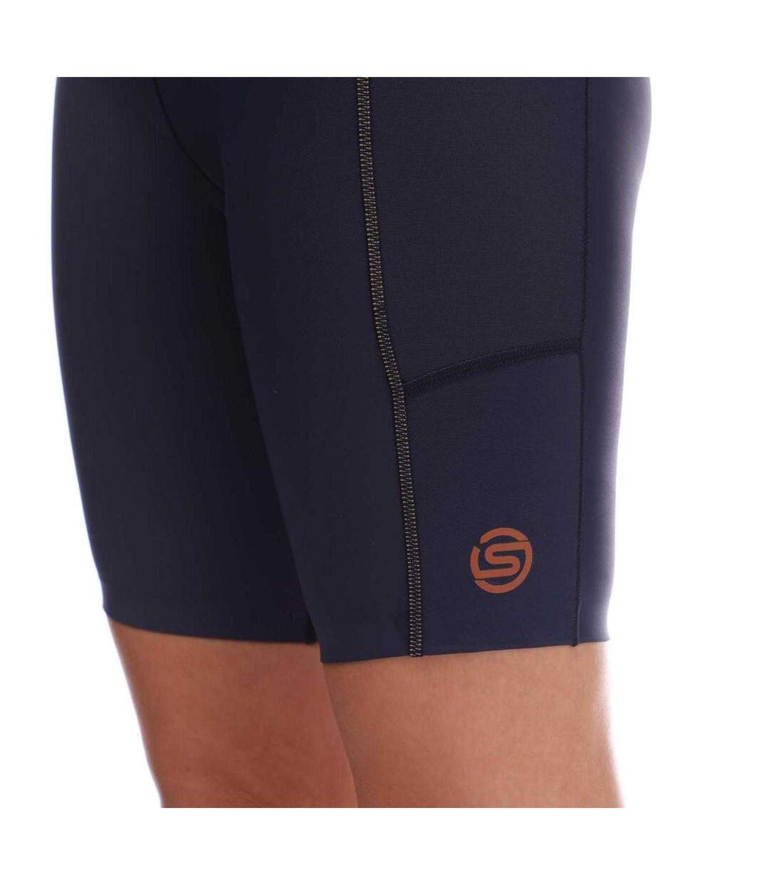 Cuissard De Cyclisme Series-5 Femme Bleu Marine Skins-3