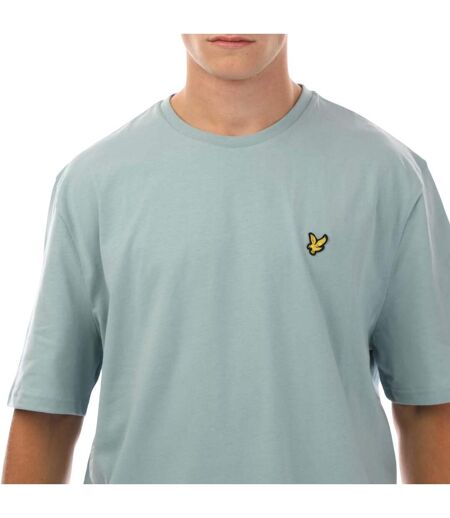 T-shirt Uni Homme Bleu Lyle & Scott