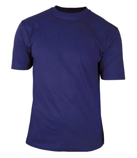 Tee-shirt Uni Ras du Cou Challenger F110 Bleu Marine