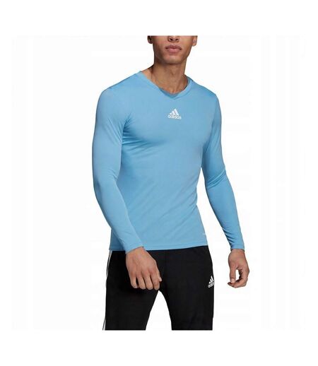 Haut Thermique Manches Longues Mi Ask Homme Bleu Adidas