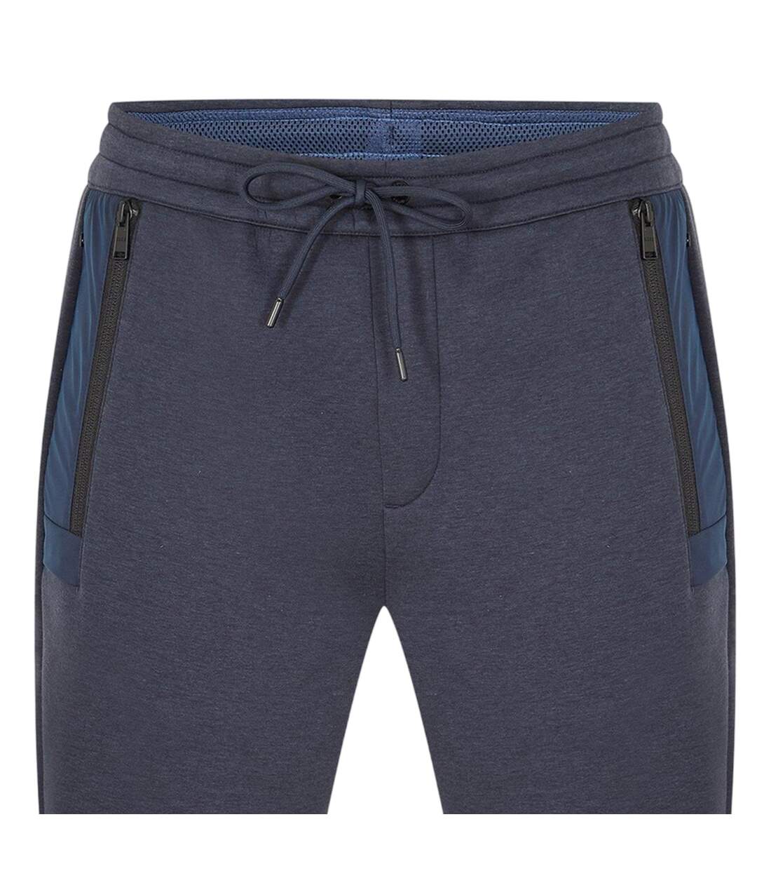Mens P Lamont Fleece Regular Joggers Dark Blue Boss-4